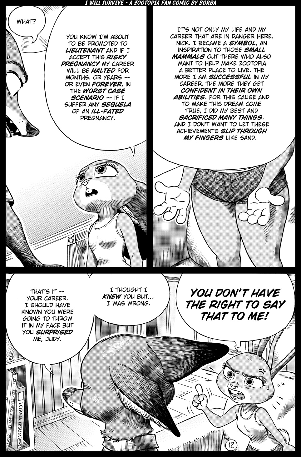 Zootopia abortion comic